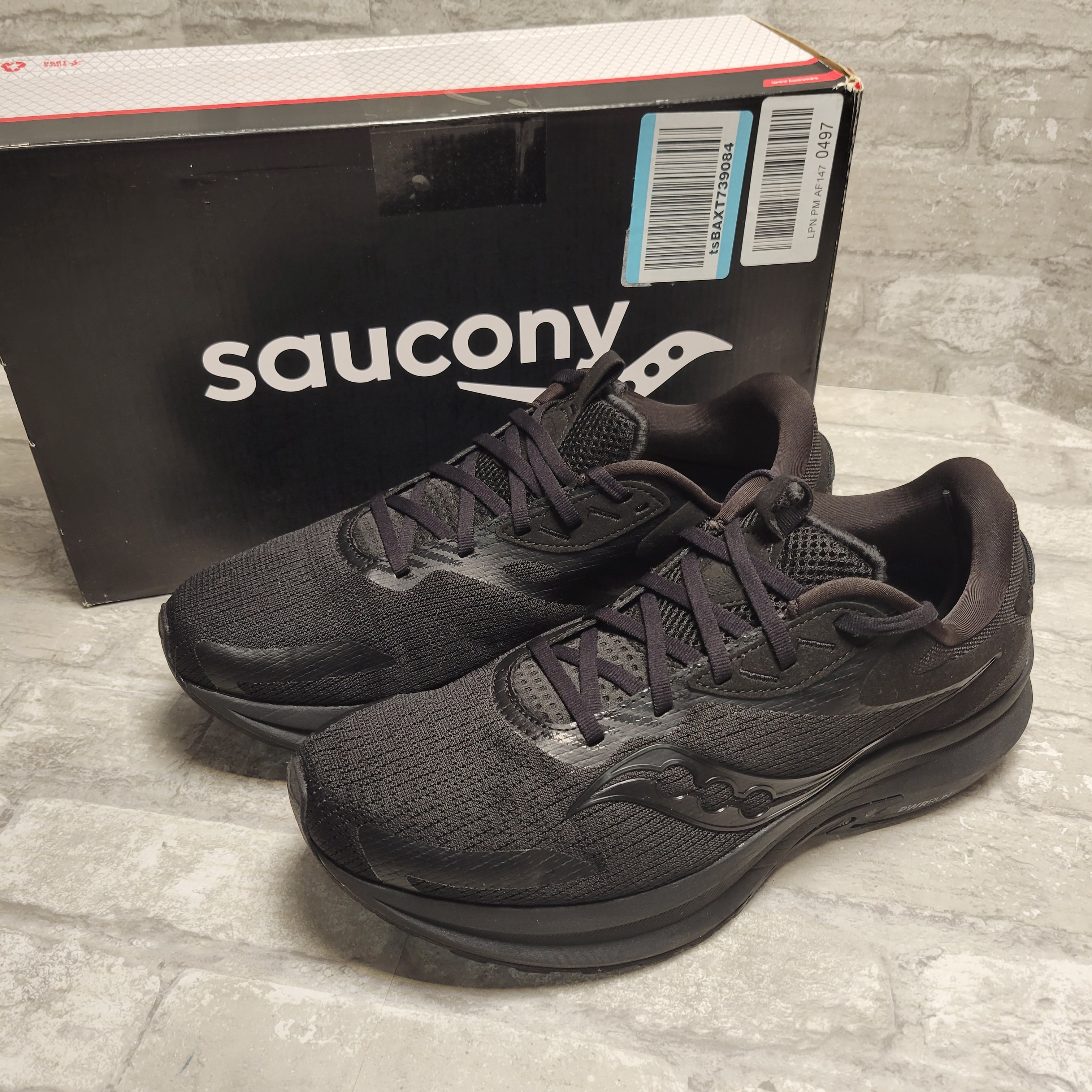 Saucony Axon 2 Men's Running Shoes S20732-14, Black 11 (8073591881966)